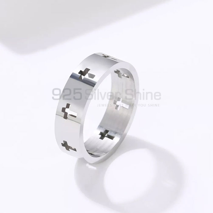 Sterling Silver Cross Ring Jewelry CRMR74