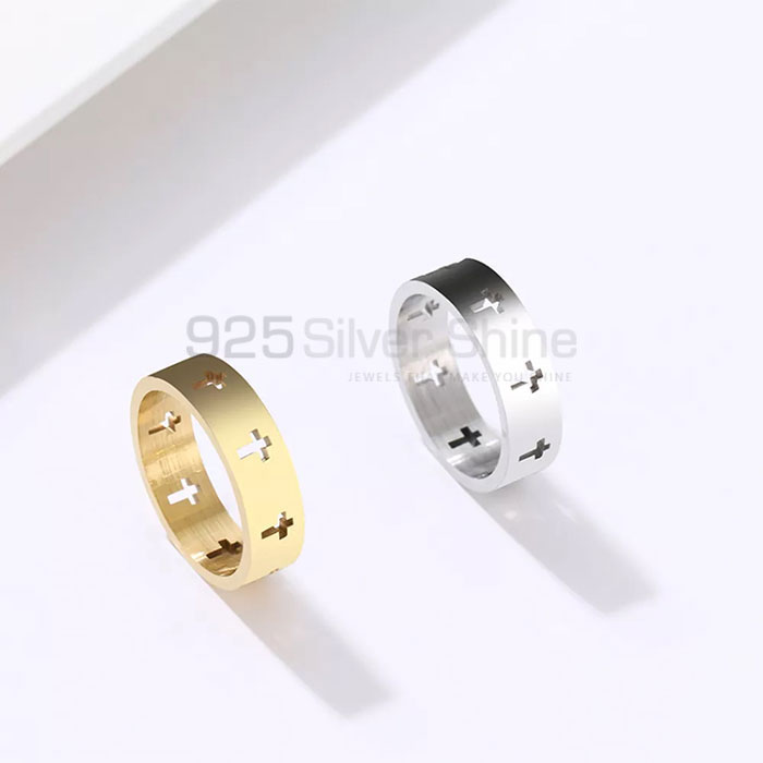 Sterling Silver Cross Ring Jewelry CRMR74_0