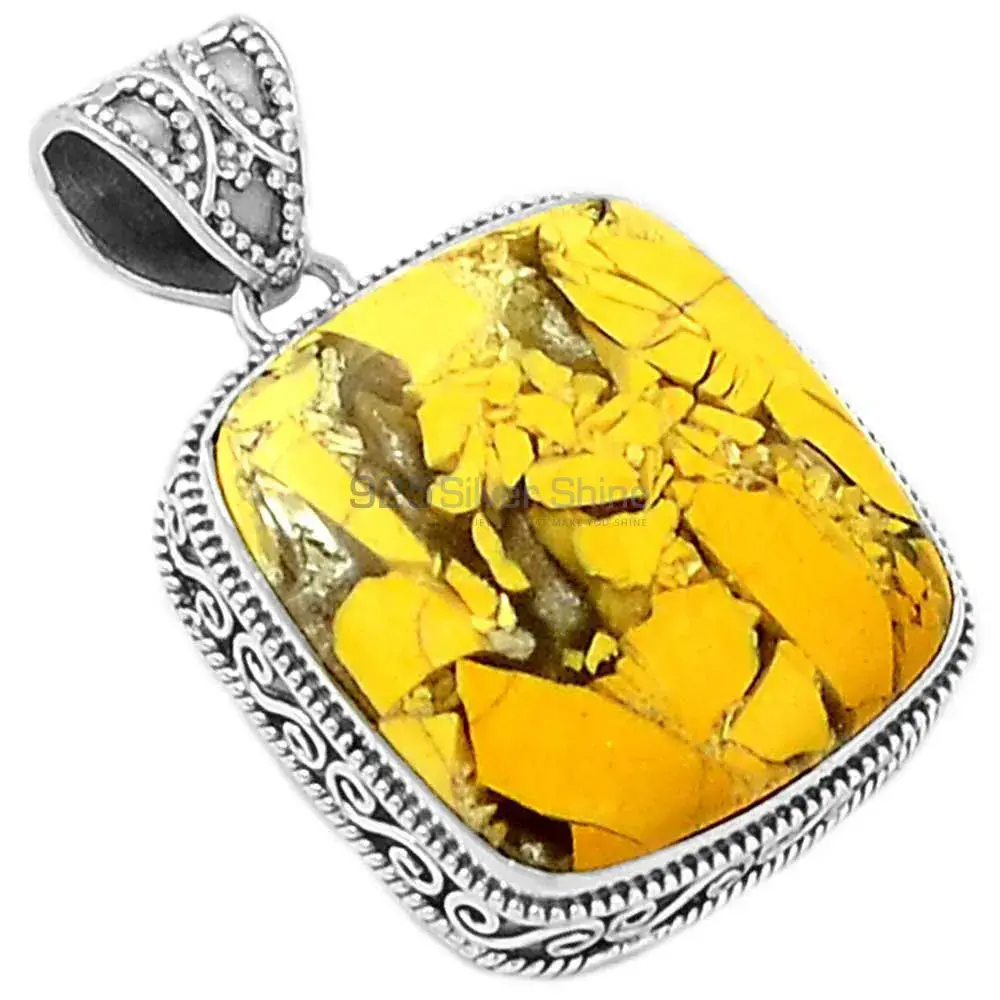 Brecciated Mookaite Gemstone Handmade Pendants In 925 Sterling Silver Jewelry 925SP171_12