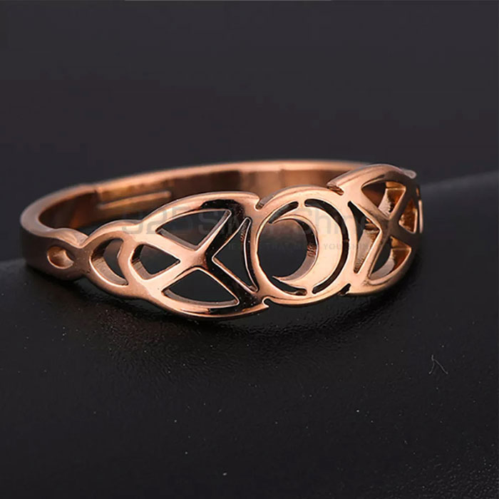 Wholesale Celtic Moon Ring In Sterling Silver SMMR584_0