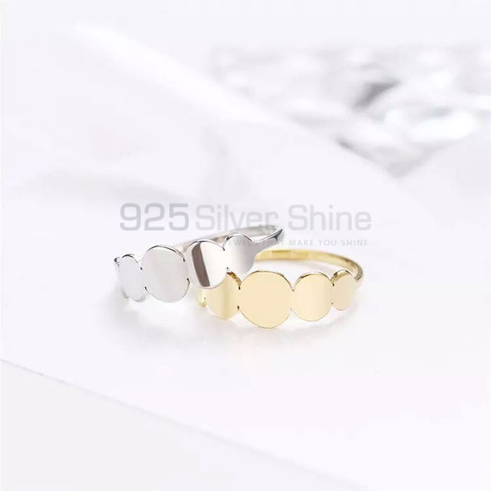 Wholesale Circle Moon Sterling Silver Ring Jewelry MOMP399_0