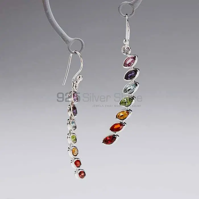 Wholesale Chakra Dangle Earring With Sterling Silver Jewelry SSCE106_0