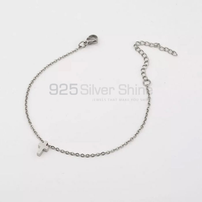Cross Christian Faith Symbol Bracelet In Solid Silver CRMB52