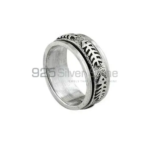 Custom Plain 925 Solid Silver Rings Jewelry 925SR2655_0