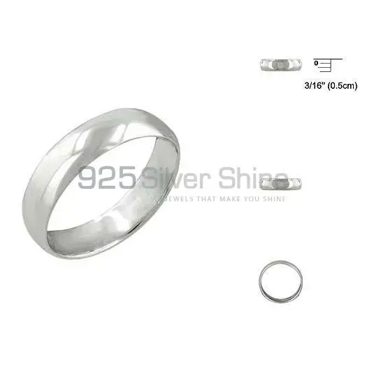 Custom Plain 925 Sterling Silver Rings Jewelry 925SR2688_0