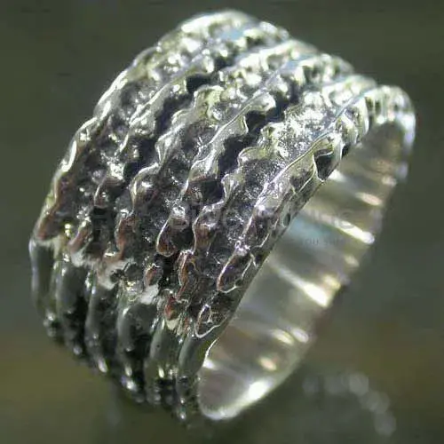 Wholesale Custom Plain Fine Silver Rings Jewelry 925SR2526