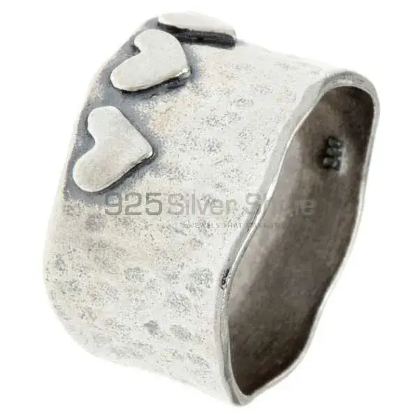 Wholesale Custom Plain Fine Silver Rings Jewelry 925SR2721_0
