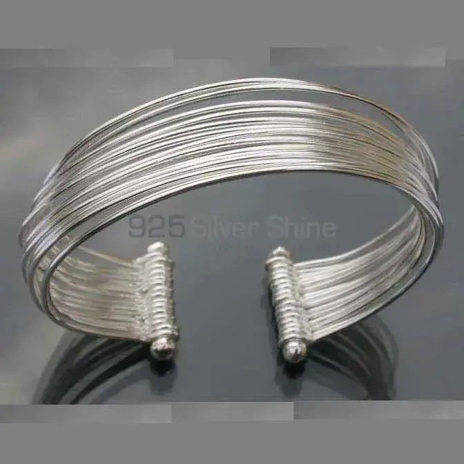 Wholesale Designer 925 Silver Cuff Bangle Jewelry 925SSB354