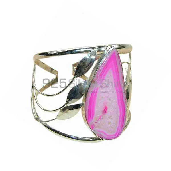 Wholesale Designer 925 Sterling Silver Cuff Bangles In Multi Gemstone 925SSB168_0