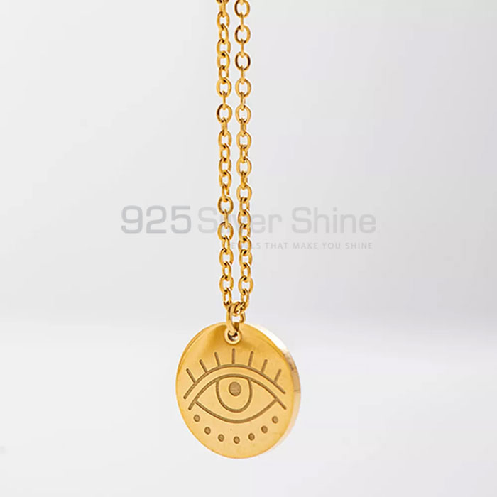 Wholesale Evil Eye Symbol Necklace In Sterling Silver SMMN574