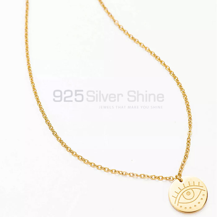 Wholesale Evil Eye Symbol Necklace In Sterling Silver SMMN574_1