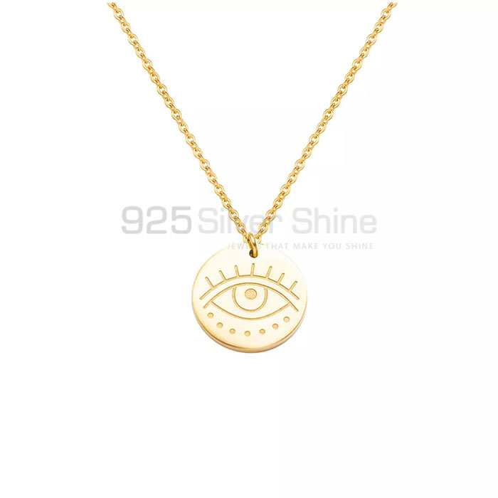 Evil Eye Symbol Necklace In Sterling Silver SMMN574_2