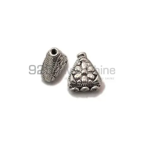 Wholesale Handmade 925 Sterling Silver 12x14mm Animal Trillion Beads .Sold Per Package of 10-925SAB115
