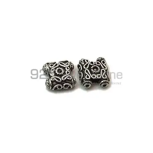 Handmade 925 Sterling silver 13.7x12.9mm Square Multi Hole Beads .Sold Per Package of 10-925SMHB109