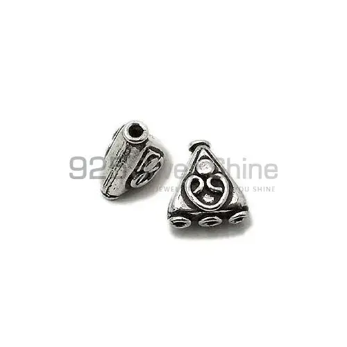Handmade 925 Sterling silver 13x12.5mm Trillion Multi Hole Beads .Sold Per Package of 10-925SMHB102