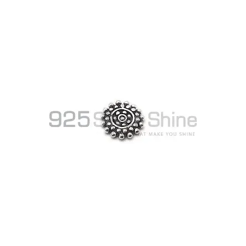 Handmade 925 Sterling silver 1.5x9.3mm Wheel Tyre Spencer Beads .Sold Per Package of 10-925SSB101