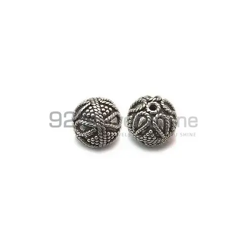 Wholesale Handmade 925 Sterling silver 16.4x16.8mm Round Big Beads .Sold Per Package of 5-925SBIGB108