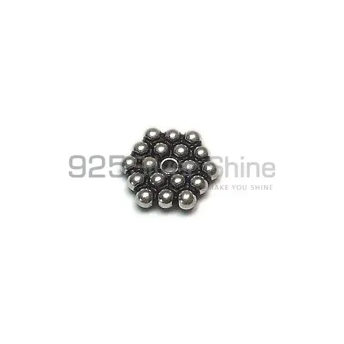 Wholesale Handmade 925 Sterling silver 2.5x11mm Hexagon Spencer Beads .Sold Per Package of 10-925SSB107