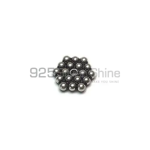 Handmade 925 Sterling silver 2.5x11mm Hexagon Spencer Beads .Sold Per Package of 10-925SSB107