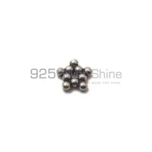 Wholesale Handmade 925 Sterling silver 2.7x9.8mm Star Spencer Beads .Sold Per Package of 10-925SSB109