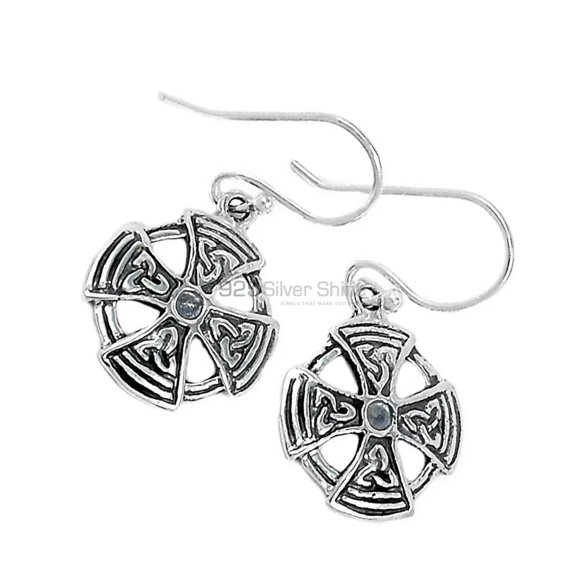 Wholesale Handmade 925 Sterling Silver Oxidized earring 925SE2895_1