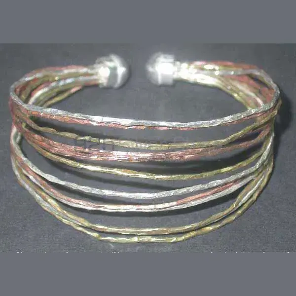 Wholesale Handmade Solid Silver Cuff Bangle Bracelets 925SSB352