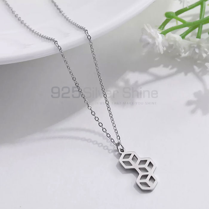 Wholesale Honey Bee Necklace In Sterling Silver HBMN335