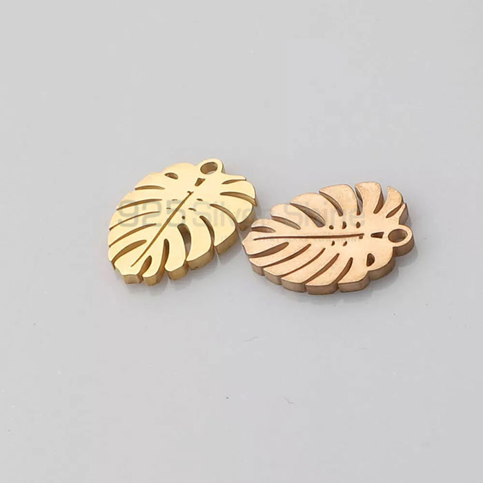 Leaf Design Pendant In Sterling Silver FWMP233