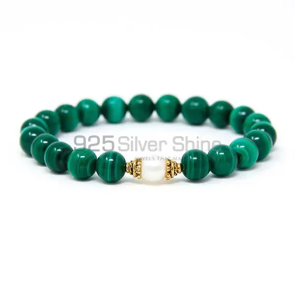 Wholesale Loose Beadschite-Pearl Gemstone Beads Bracelets 925BB181