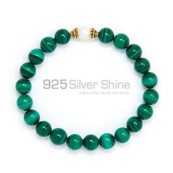 Beadschite-Pearl Gemstone Beads Bracelets 925BB181_0