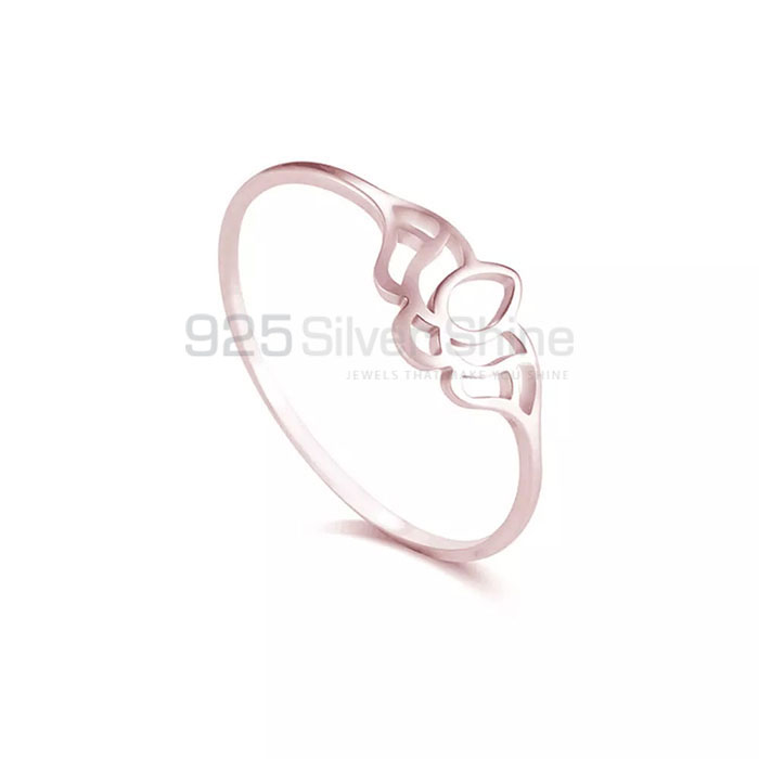 Wholesale Lotus Minimalist Ring In 925 Sterling Silver FWMR253_1
