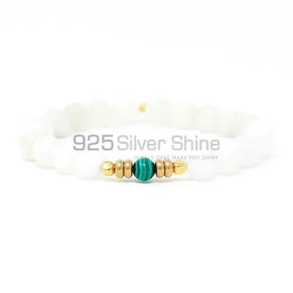 Wholesale Moonstone Beads Bracelets For Yoga 925BB287_0