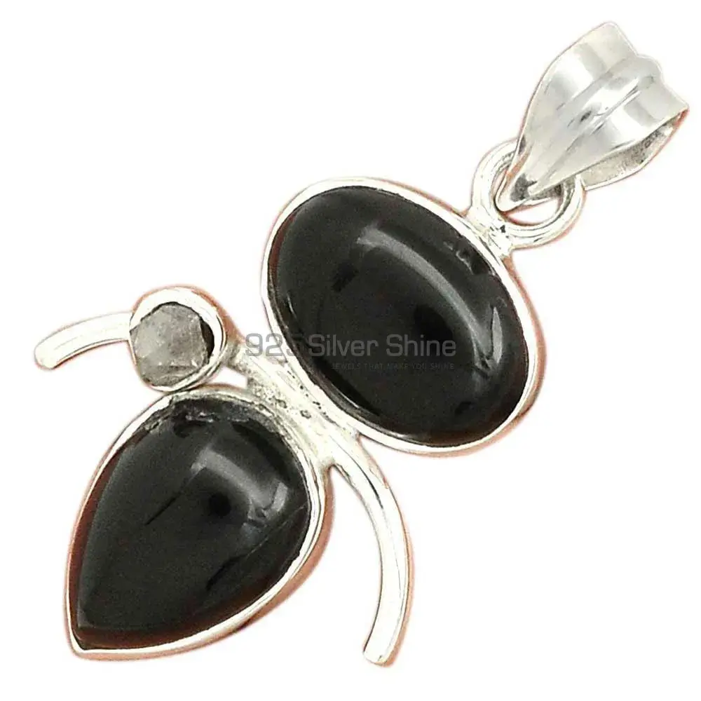 Multi Gemstone Pendants In Fine Sterling Silver Jewelry 925SP57-1_0