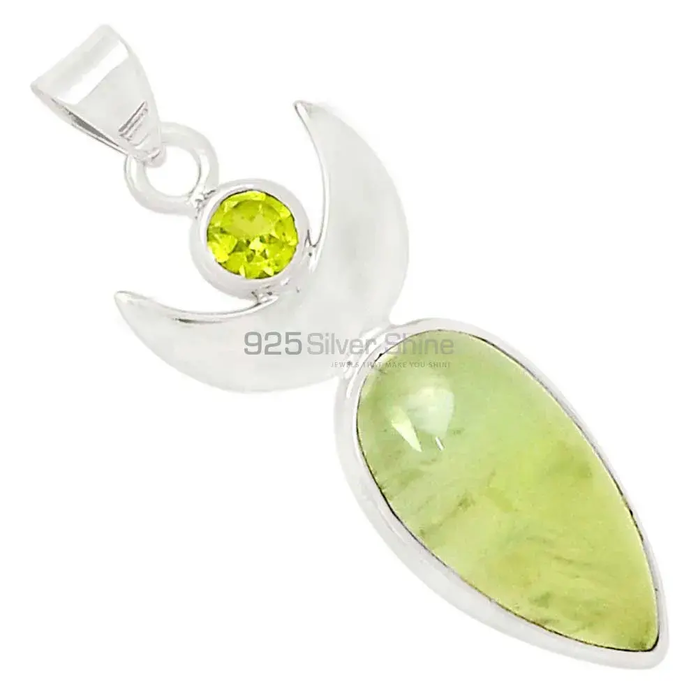 Wholesale Multi Gemstone Pendants In Fine Sterling Silver Jewelry 925SP103-1