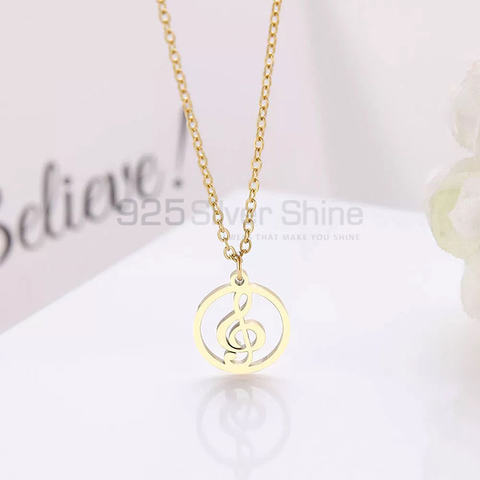 Music Handmade Necklace In 925 Silver MSMN419_0