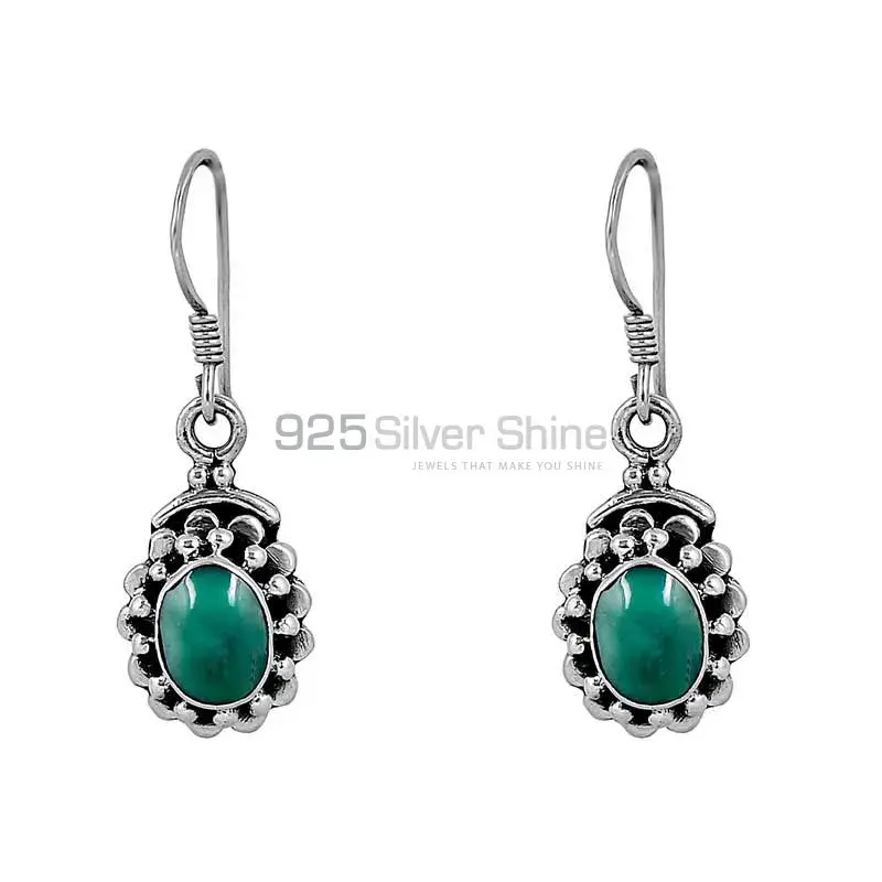 Wholesale Natural Turquoise Gemstone In 925 Sterling Silver Jewelry 925SE68