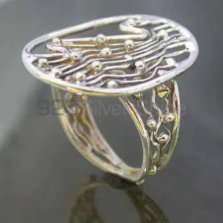 Wholesale Plain 925 Sterling Silver Rings Jewelry 925SR2507