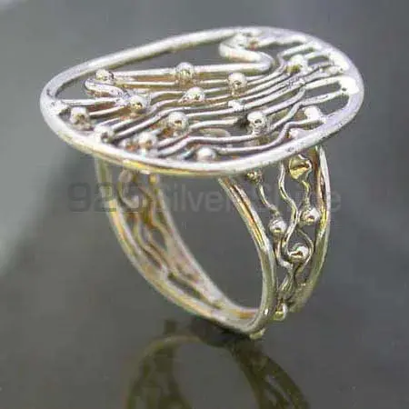 Plain 925 Sterling Silver Rings Jewelry 925SR2507_0