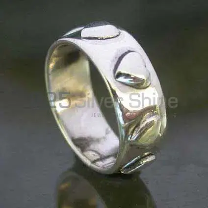 Plain Silver Rings Jewelry 925SR2441_1