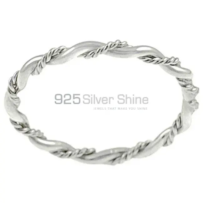 Wholesale Plain Silver Rings Jewelry 925SR2735