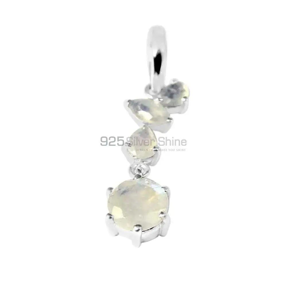 Wholesale Rainbow Gemstone Pendants Wholesaler In Fine Sterling Silver Jewelry 925SP211-4_0