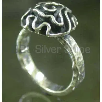 Wholesale Selection Plain 925 Silver Rings Jewelry 925SR2524