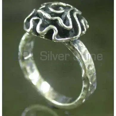 Plain 925 Silver Rings Jewelry 925SR2524