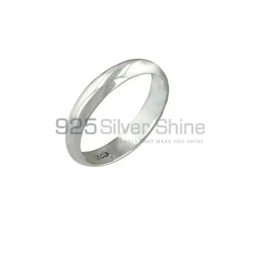 Plain Fine Silver Rings Jewelry 925SR2686_0