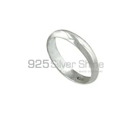 Plain Fine Silver Rings Jewelry 925SR2686_1
