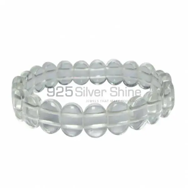 Semi Precious Crystal Gemstone Beads Bracelets 925BB157