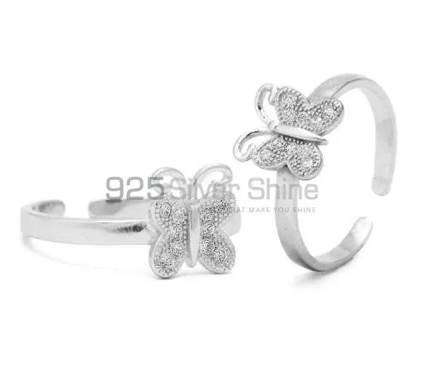 Solid Silver Handmade Toe Ring_0