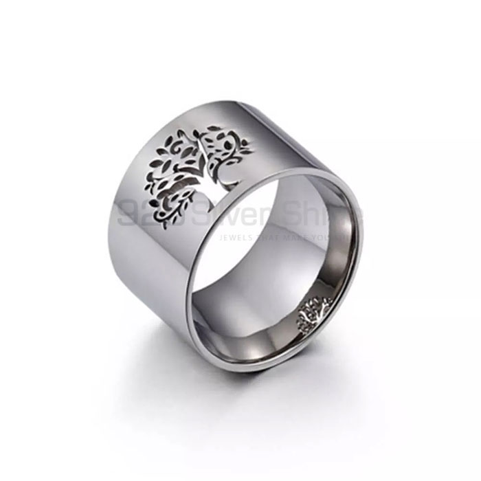 Wholesale Tree Of Life Minimalist Ring In Sterling Silver TLMR629