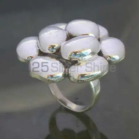 Wide Range Plain 925 Silver Rings Jewelry 925SR2518