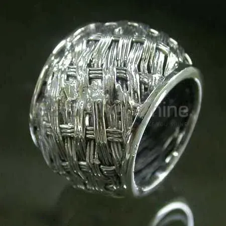 Wide Range Plain 925 Sterling Silver Rings Jewelry 925SR2500